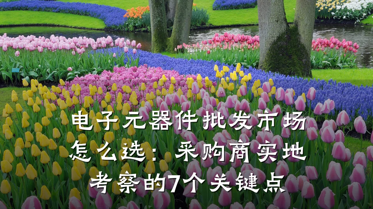 电子元器件批发市场怎么选：采购商实地考察的7个关键点