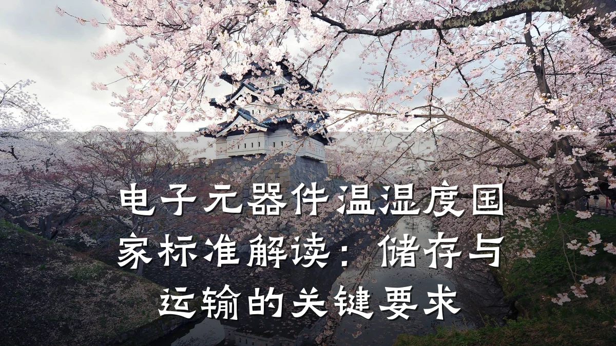 电子元器件温湿度国家标准解读：储存与运输的关键要求