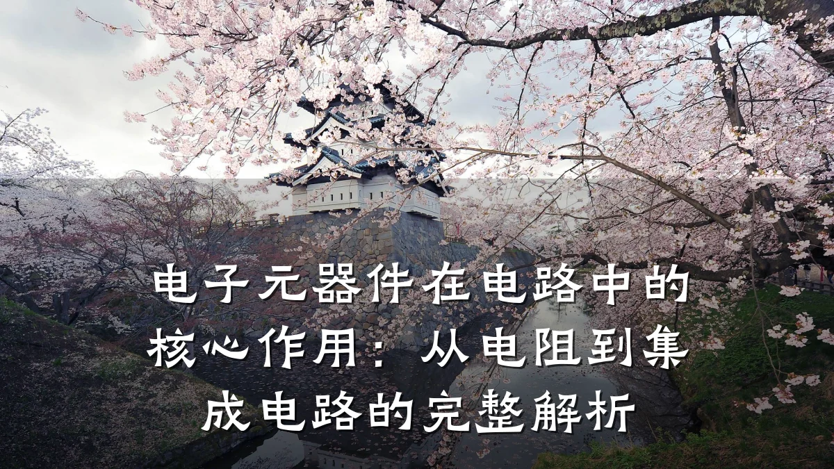 电子元器件在电路中的核心作用：从电阻到集成电路的完整解析