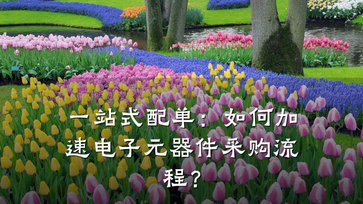 一站式配单：如何加速电子元器件采购流程？