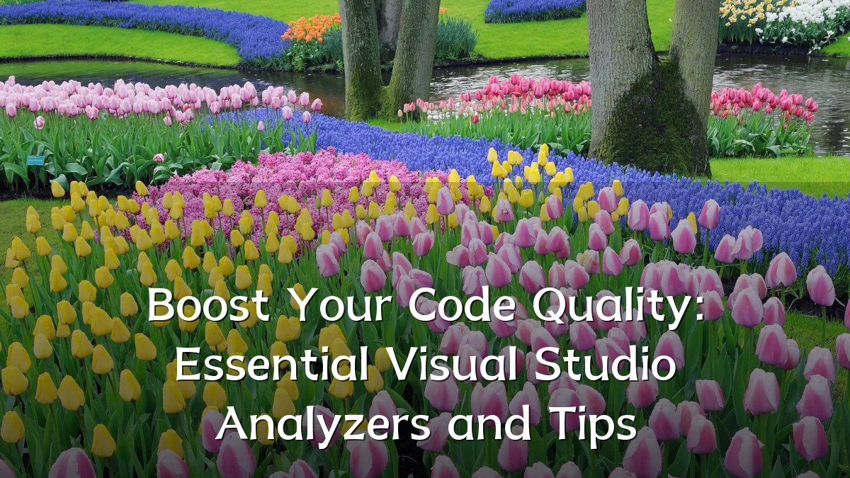 Boost Your Code Quality: Essential Visual Studio Analyzers and Tips