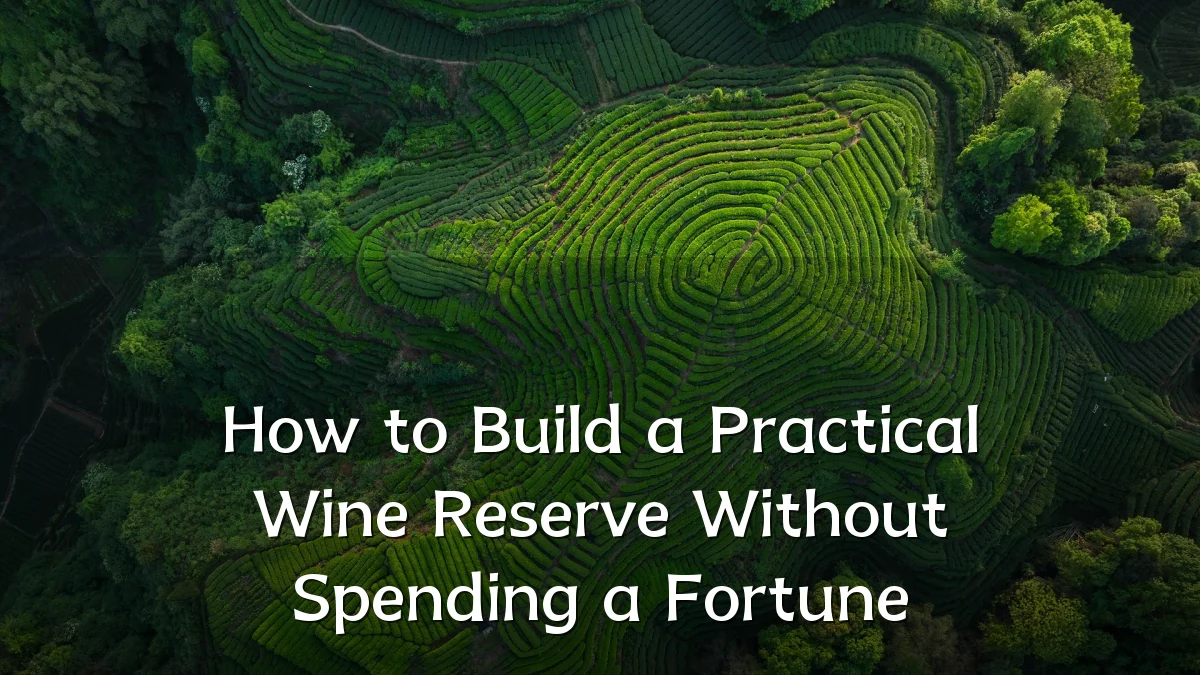 How to Build a Practical Wine Reserve Without Spending a Fortune