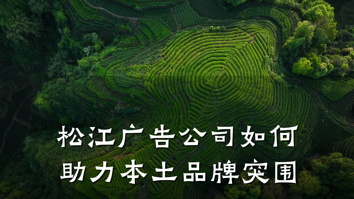 松江广告公司如何助力本土品牌突围