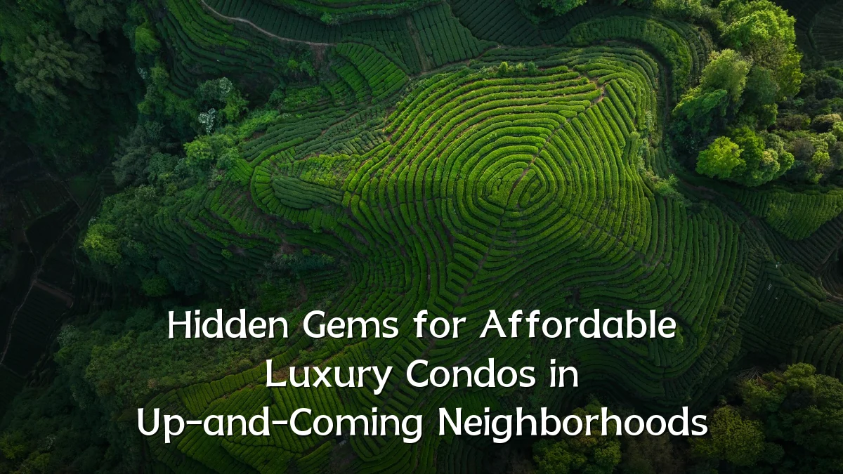 Hidden Gems for Affordable Luxury Condos in Up-and-Coming Neighborhoods