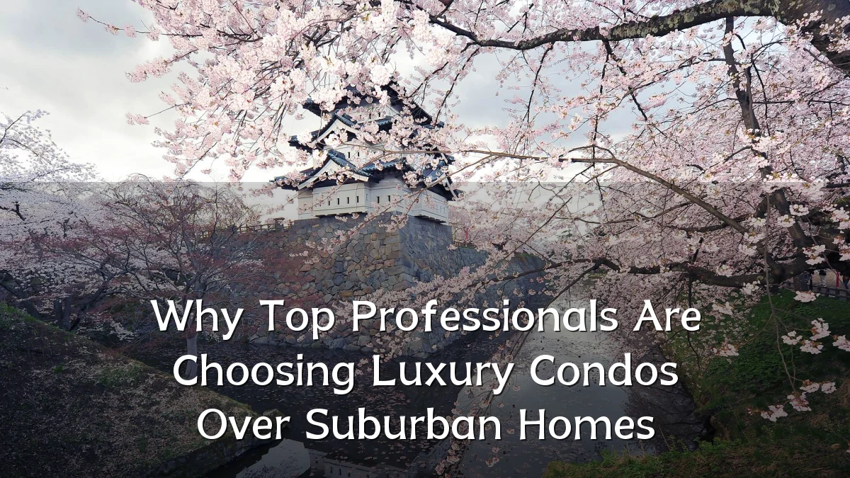 Why Top Professionals Are Choosing Luxury Condos Over Suburban Homes