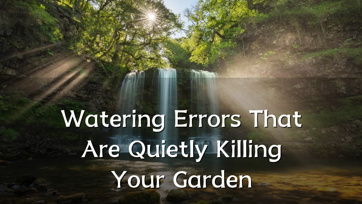 Watering Errors That Are Quietly Killing Your Garden